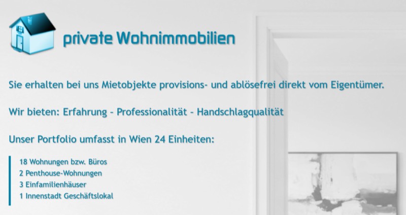 Symbolbild: Private Wohnimmobilien